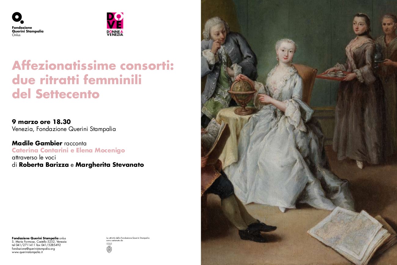 Affezionatissime consorti: due ritratti femminili del Settecento